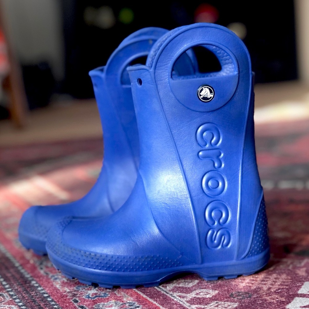 Toddler/Little Kid SZ 11 Crocs Handle It Rainboot